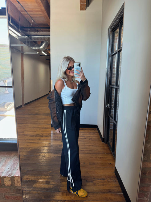 Daily Girl Track Pant // Navy